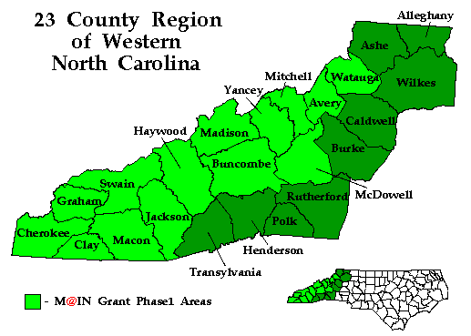 23 Western County Region Map