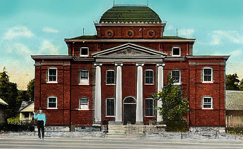 Ashe Co Courthouse 1910