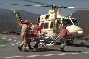 Graham County EMS transfering patient to UT Lifestar