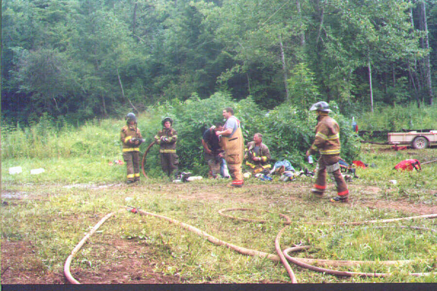 Lake Logan-Cecil VFD before the exercise