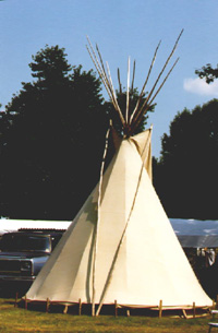 custom canvas tipis