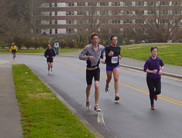 Steve and Hope finish the run