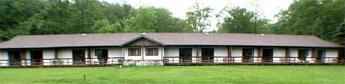 Albert's Lodge from Mt. Mitchell Golf Course